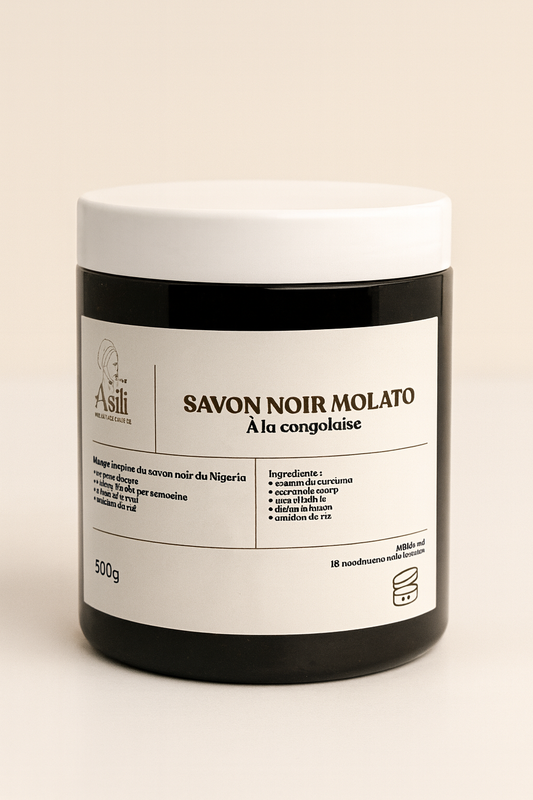 Savon noir Molato à la congolaise