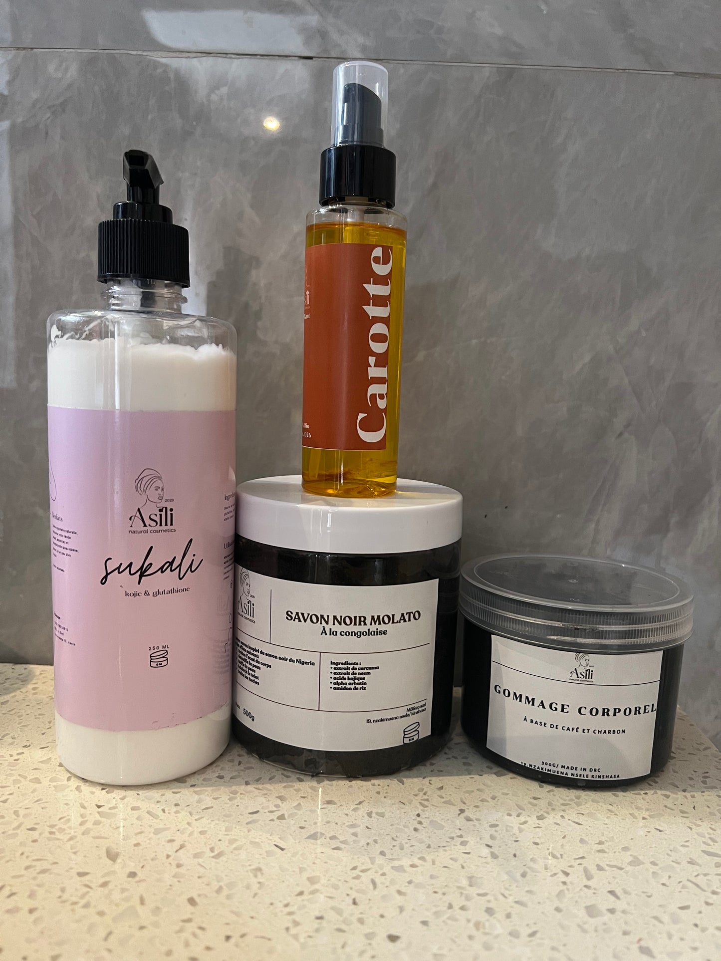 Gamme éclaircissante