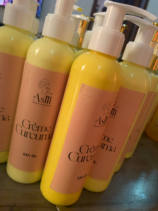 Crème au curcuma